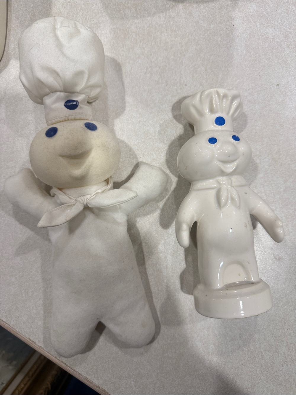 Pillsberry 1958 doughboy cookie jar. Beanie and BANK as well. - Picture 5 of 5